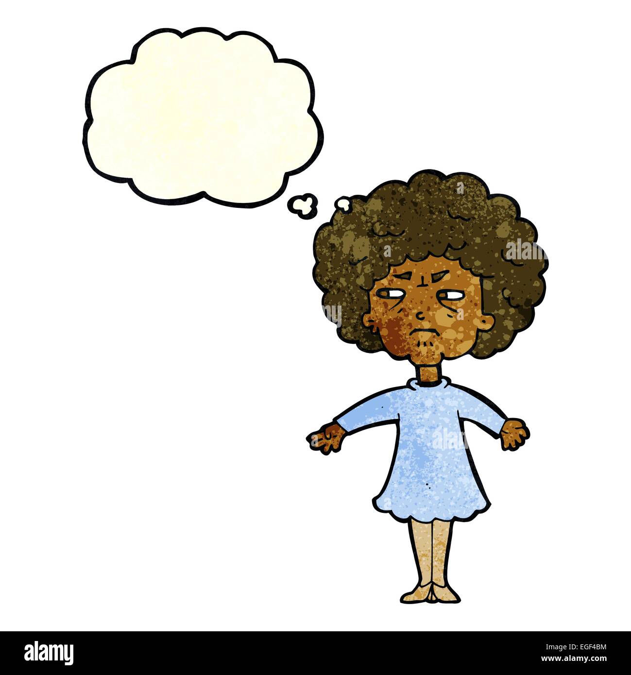 Cartoon Bitter Old Woman High Resolution Stock Photography and Images ...