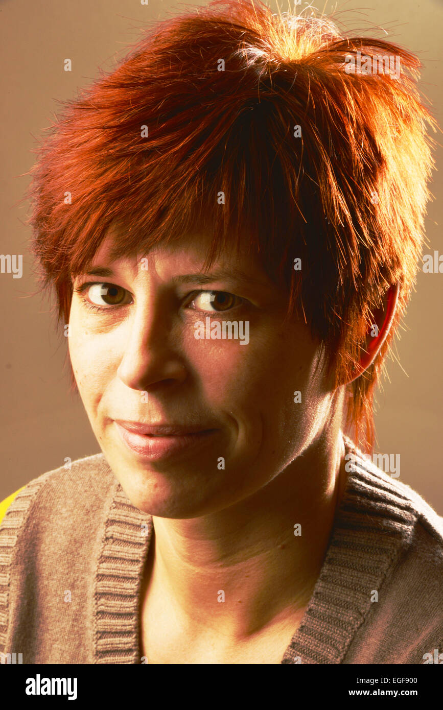 Red hair haired woman hi-res stock photography and images - Alamy