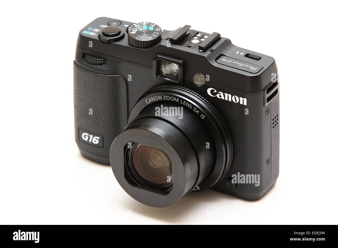 Canon Powershot G16 Digital Compast Camera. Stock Photo