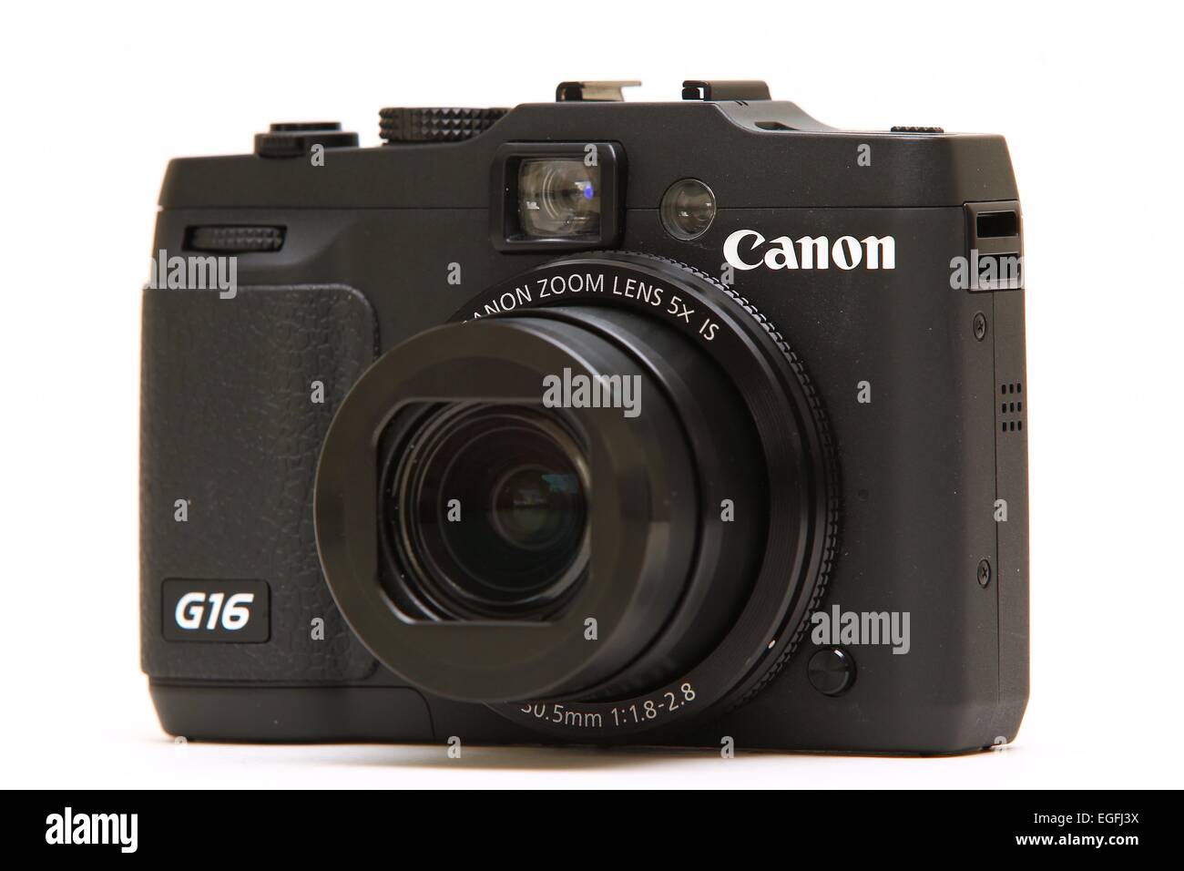 Canon Powershot G16 Digital Compast Camera. Stock Photo