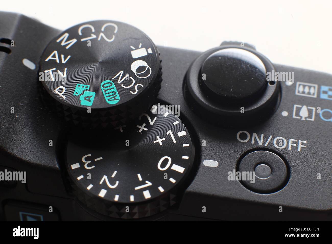 Canon Powershot G16 Digital Compast Camera. Stock Photo