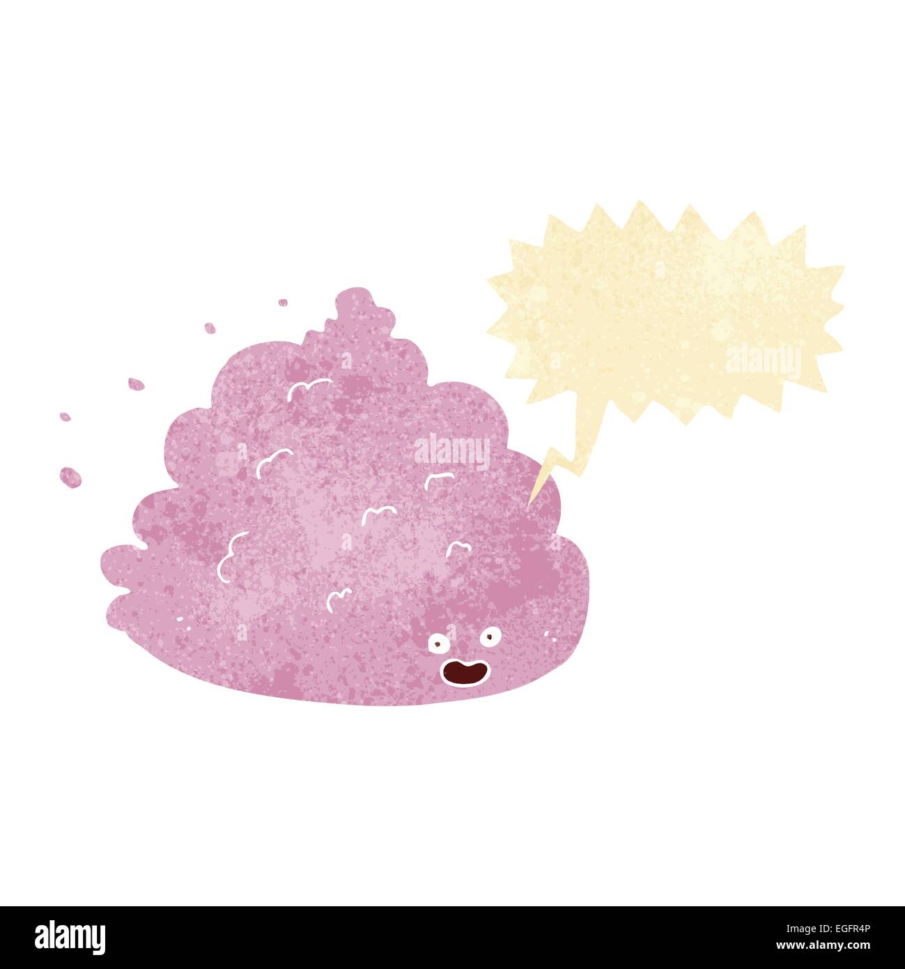 cartoon cloud character with speech bubble Stock Vector Image & Art - Alamy