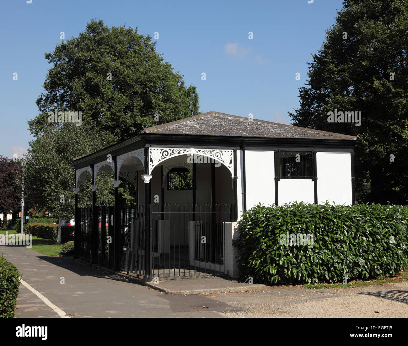 Wyndham Park, in Grantham, Lincolnshire Stock Photo Alamy