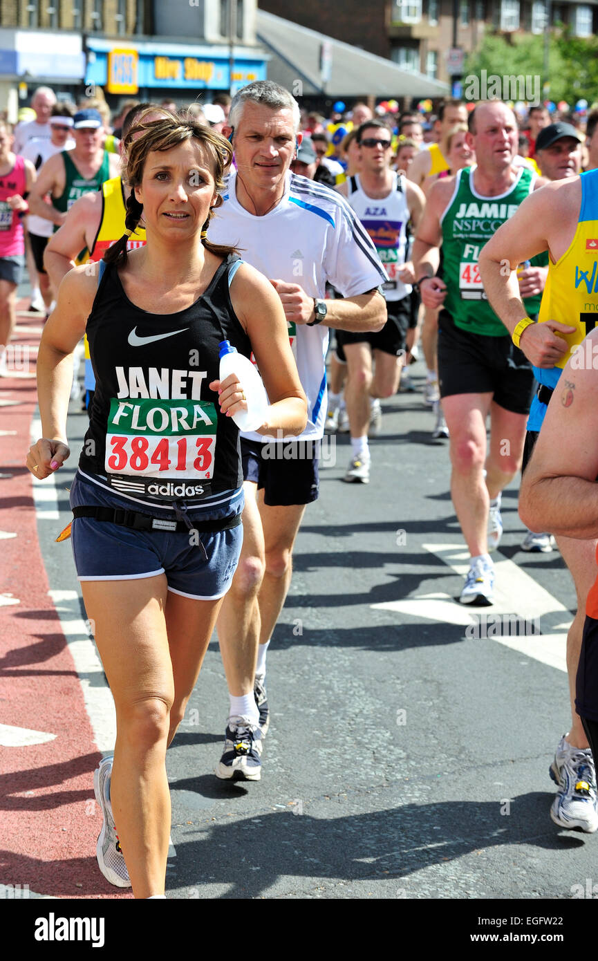 London marathon fun or charity runner Stock Photo Alamy