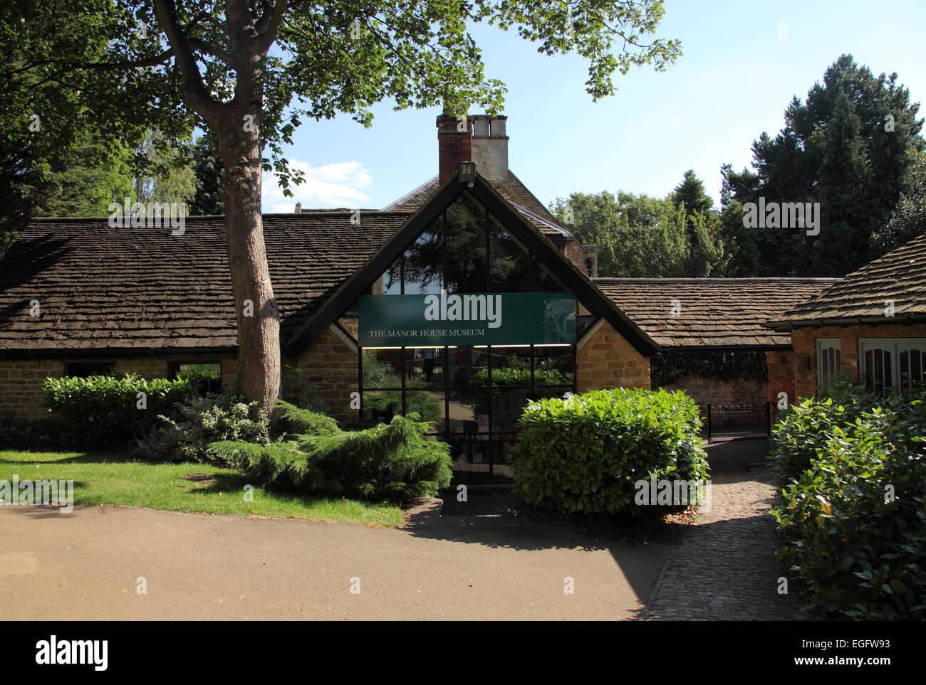 The Manor House Museum, Kettering, Northamptonshire Stock Photo Alamy