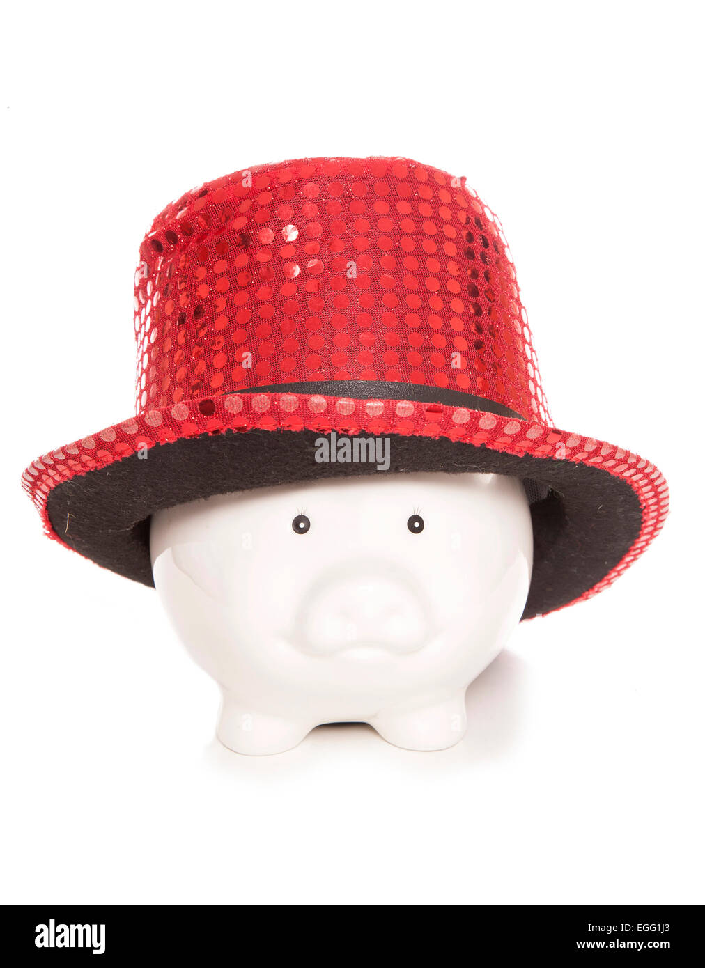 show stopper cabaret piggy bank cutout Stock Photo