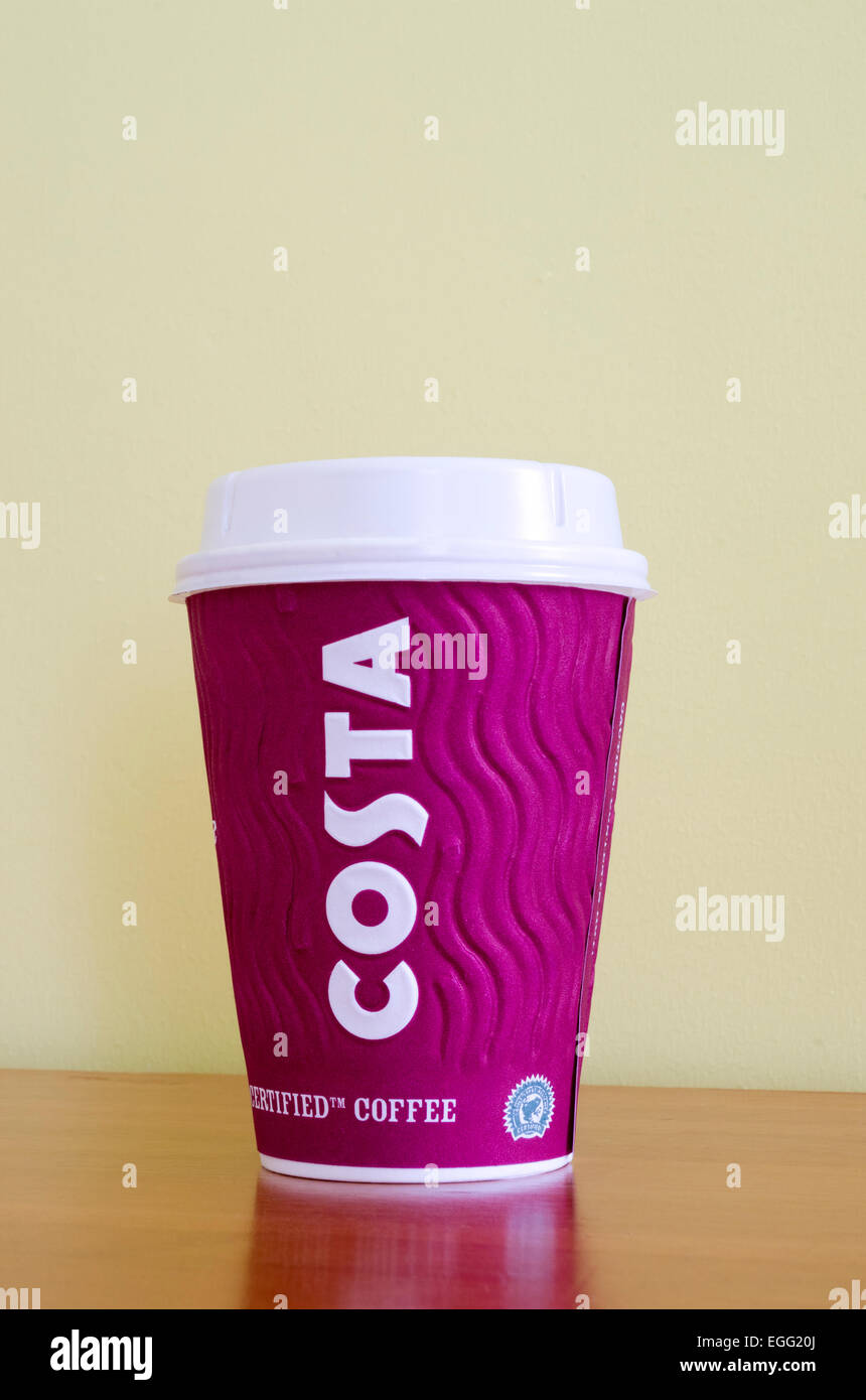 Costa takeaway coffee cups hires stock photography and images Alamy