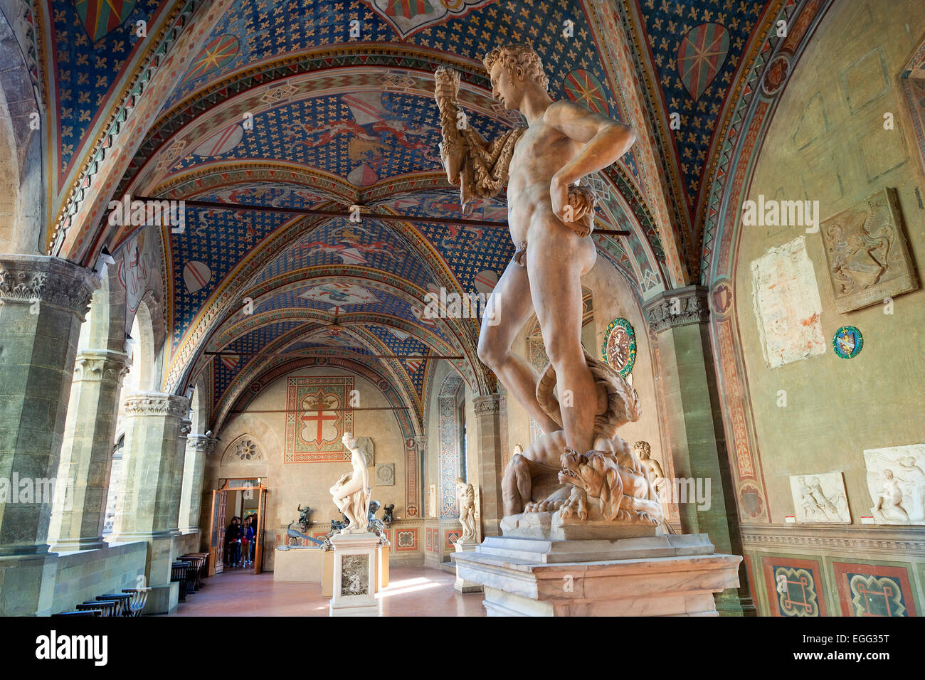 Italy, Florence, Bargello Museum Stock Photo