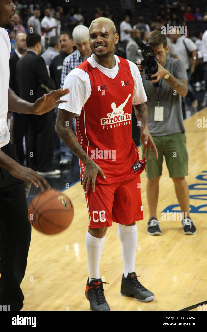 Barclay's Center and Summer Classic Charity Basketball Game Team Cano
