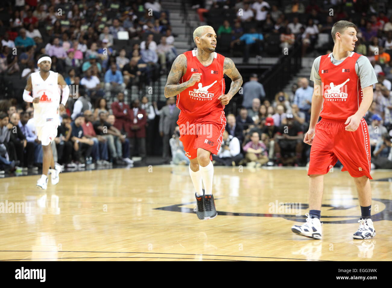 Barclay's Center and Summer Classic Charity Basketball Game Team Cano