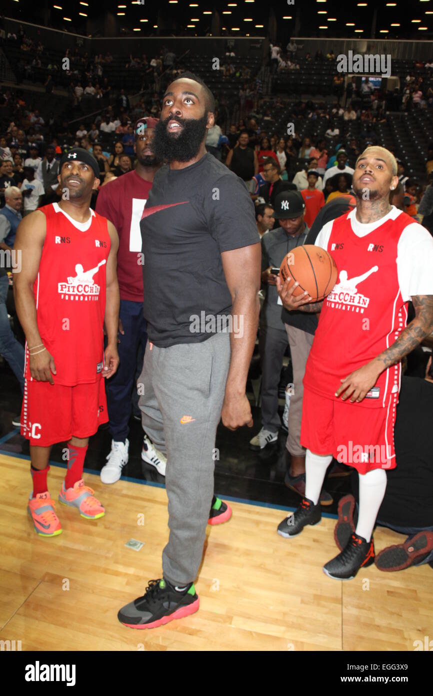 Barclay's Center and Summer Classic Charity Basketball Game Team Cano