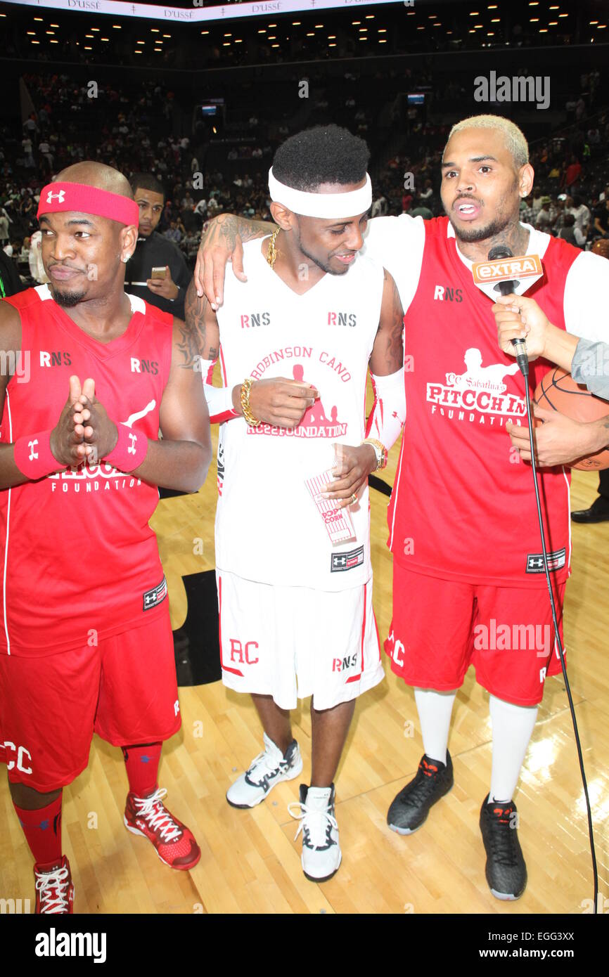 Barclay's Center and Summer Classic Charity Basketball Game Team Cano