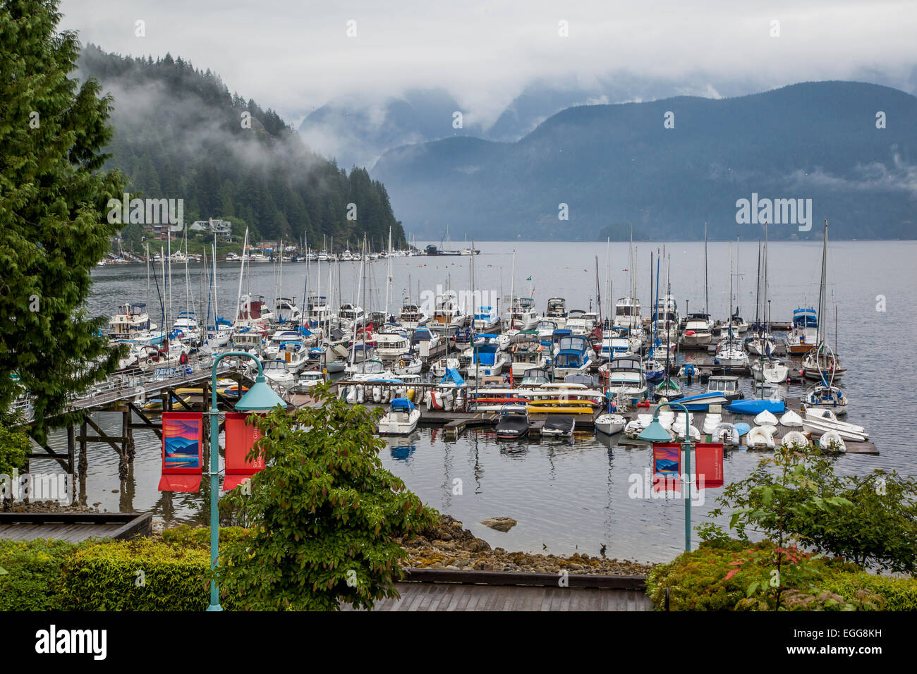 Deep Cove Stock Photo