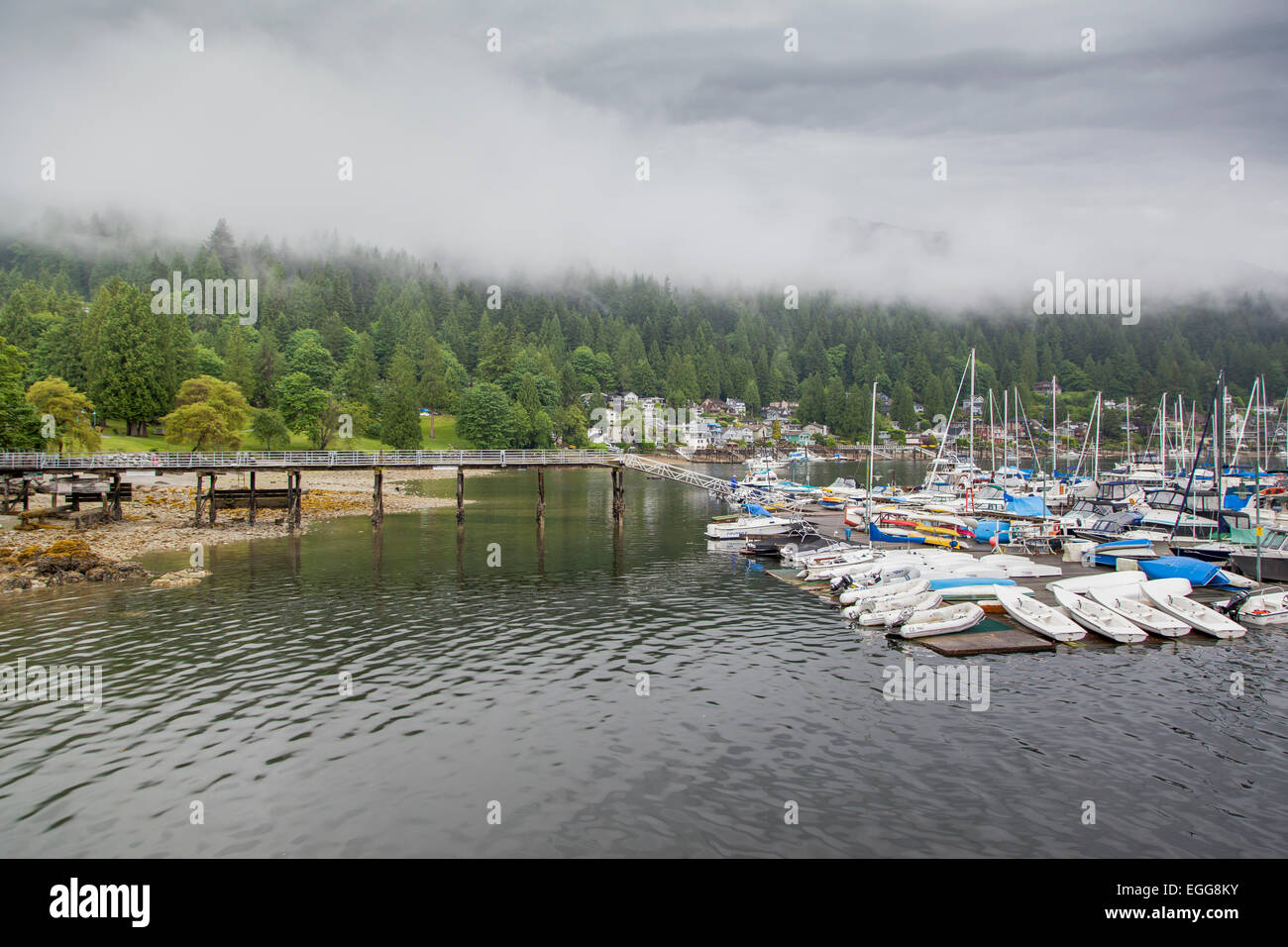 Deep Cove Stock Photo