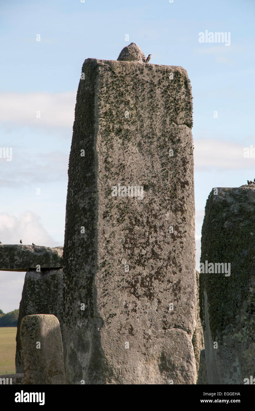 Stonehenge is a ring of standing stones near Salisbury in Southern