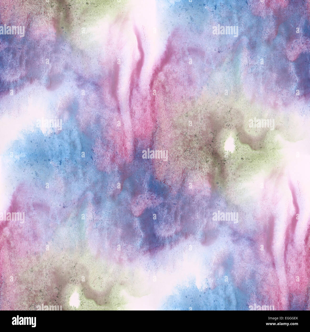 seamless watercolor texture blue, green, purple art for your wa Stock ...