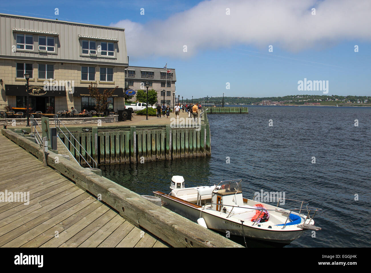 The Halifax Waterfront in Nova Scotia Stock Photo Alamy