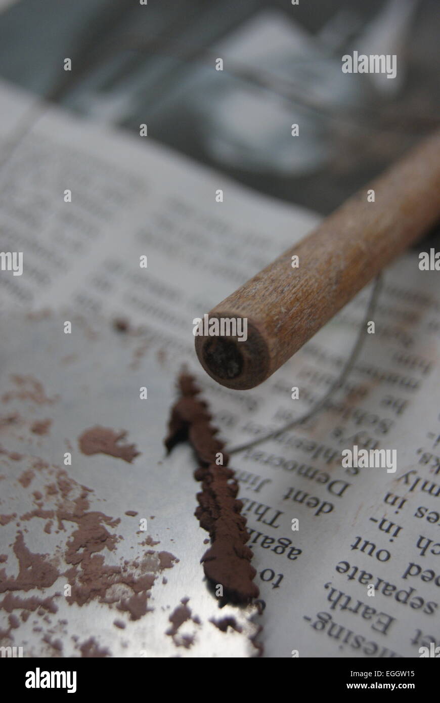 Art tools close up Stock Photo - Alamy