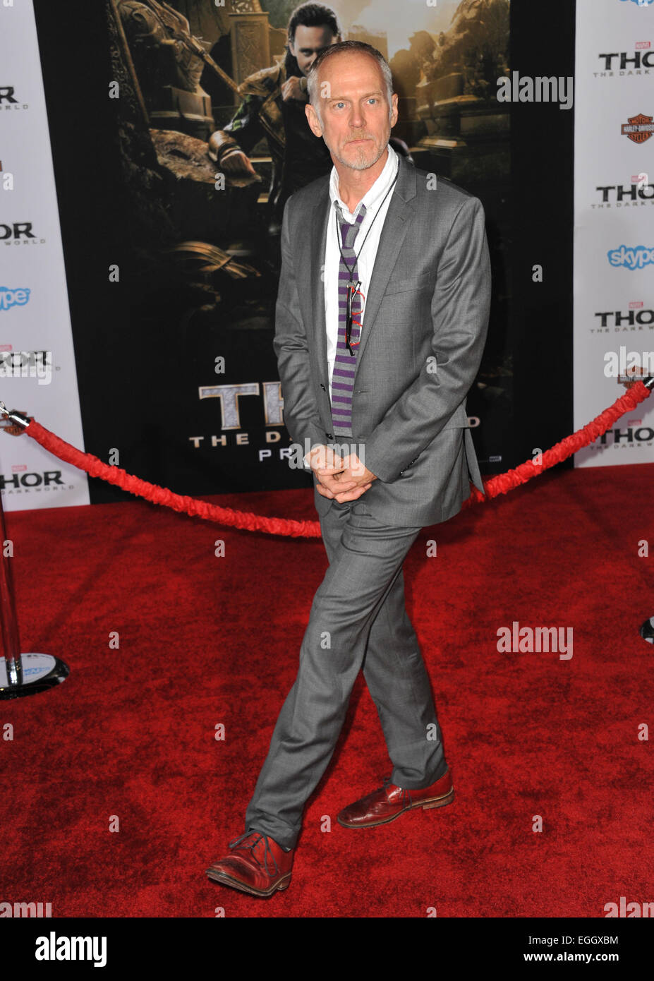LOS ANGELES, CA - NOVEMBER 4, 2013: Director Alan Taylor at the US premiere of his movie 'Thor: The Dark World' at the El Capitan Theatre, Hollywood. Stock Photo