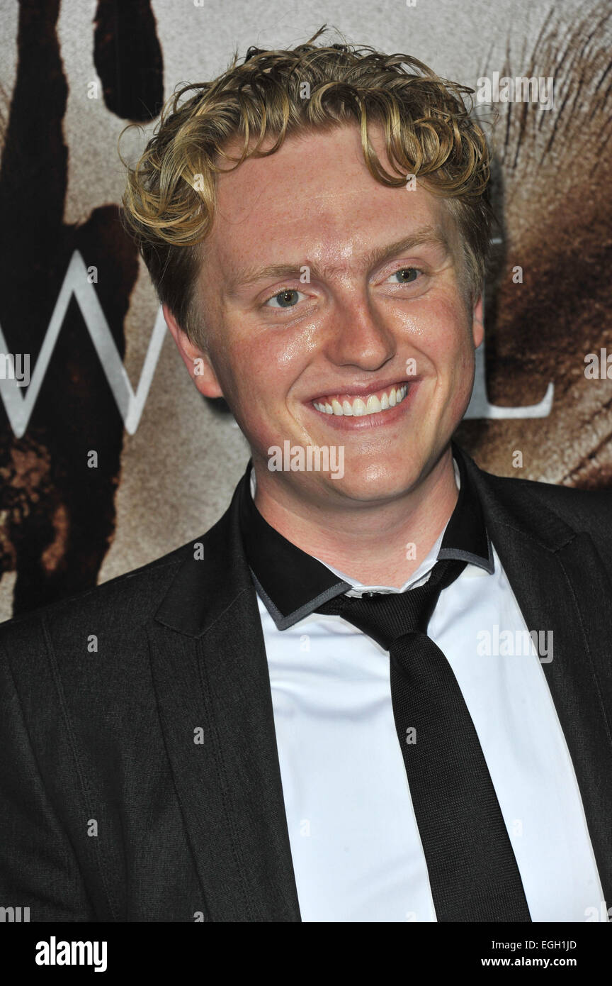 LOS ANGELES, CA OCTOBER 7, 2013 Max Topplin at the world premiere of