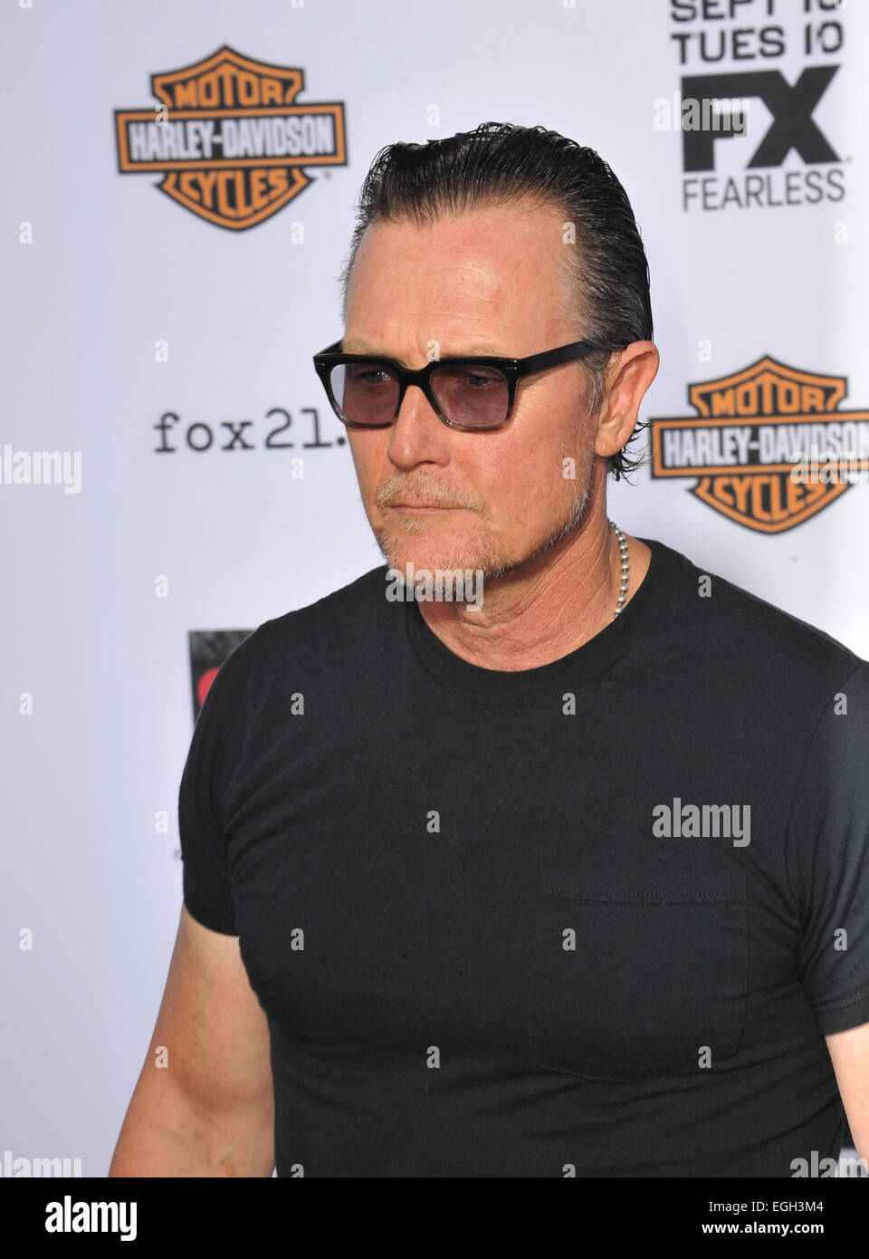 LOS ANGELES, CA - SEPTEMBER 7, 2013: Robert Patrick at the season 6 premiere of 'Sons of Anarchy' at the Dolby Theatre, Hollywood. Stock Photo