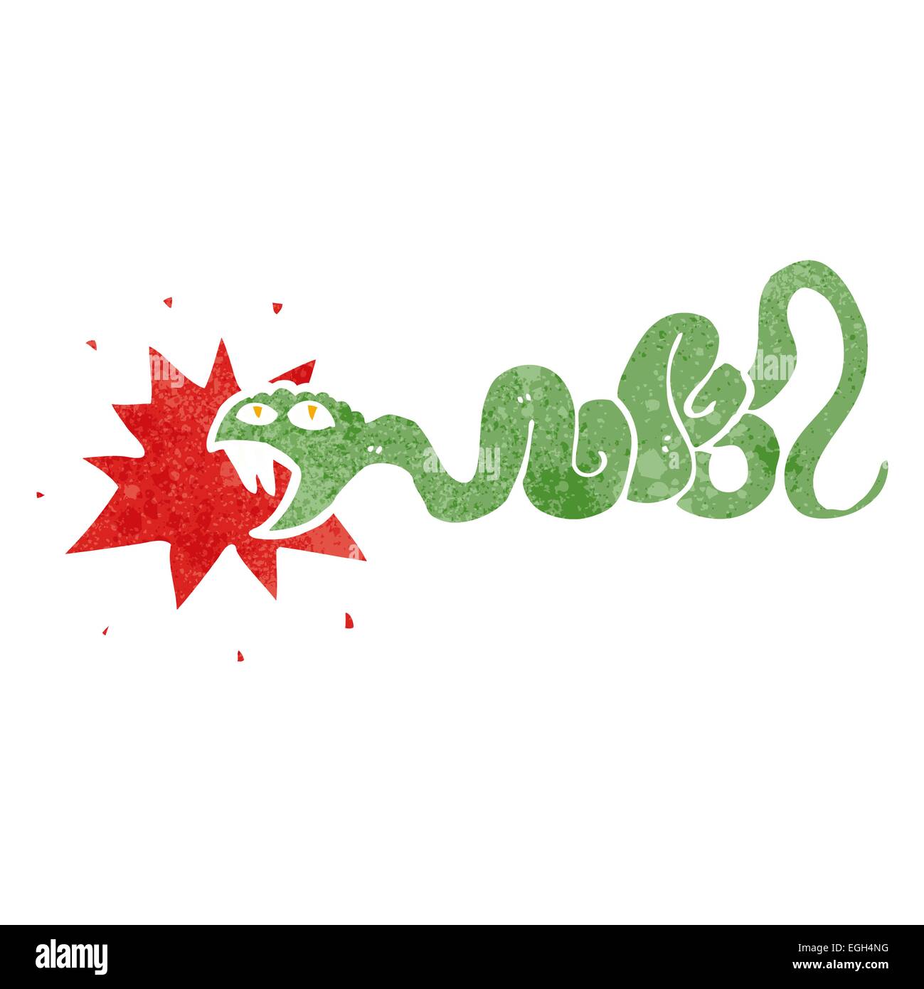 cartoon biting snake Stock Vector Image & Art - Alamy