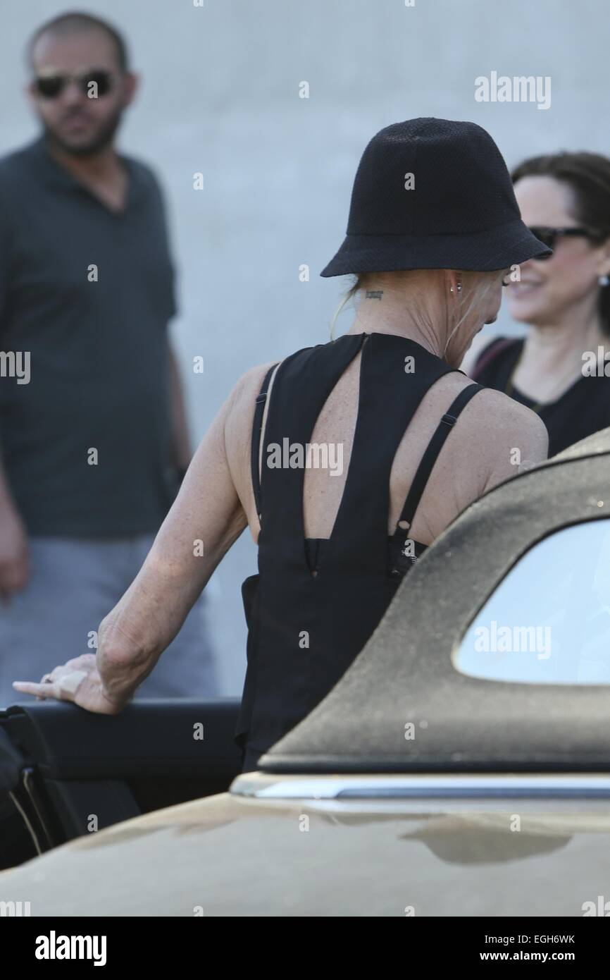 Melanie Griffith spotted outside Maxfield boutique Featuring: Melanie