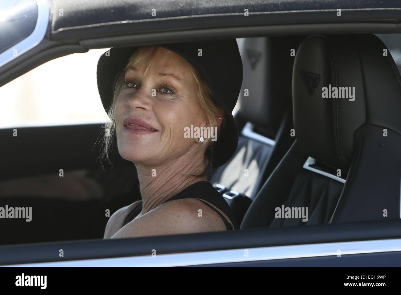 Melanie Griffith spotted outside Maxfield boutique Featuring: Melanie