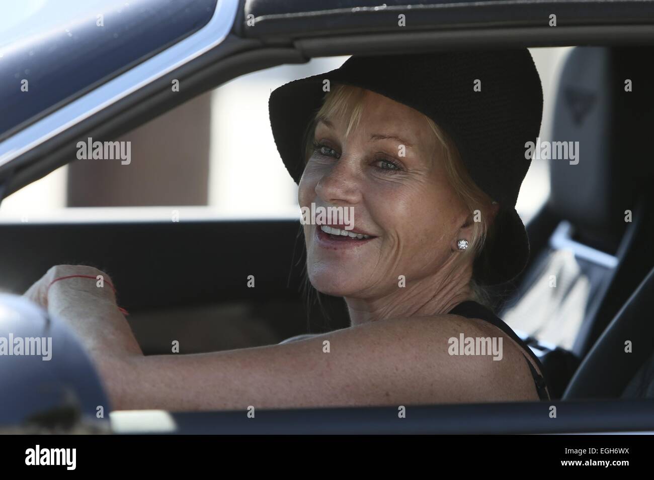 Melanie Griffith spotted outside Maxfield boutique Featuring: Melanie