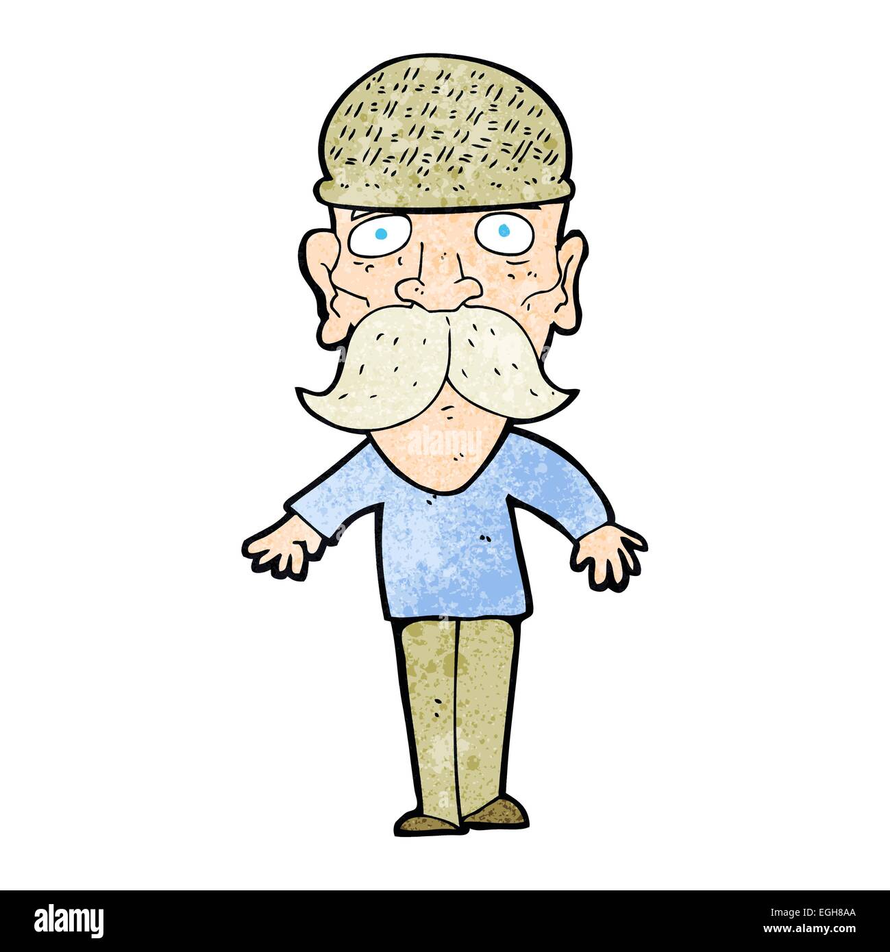 Man wearing wool hat Cut Out Stock Images & Pictures - Alamy
