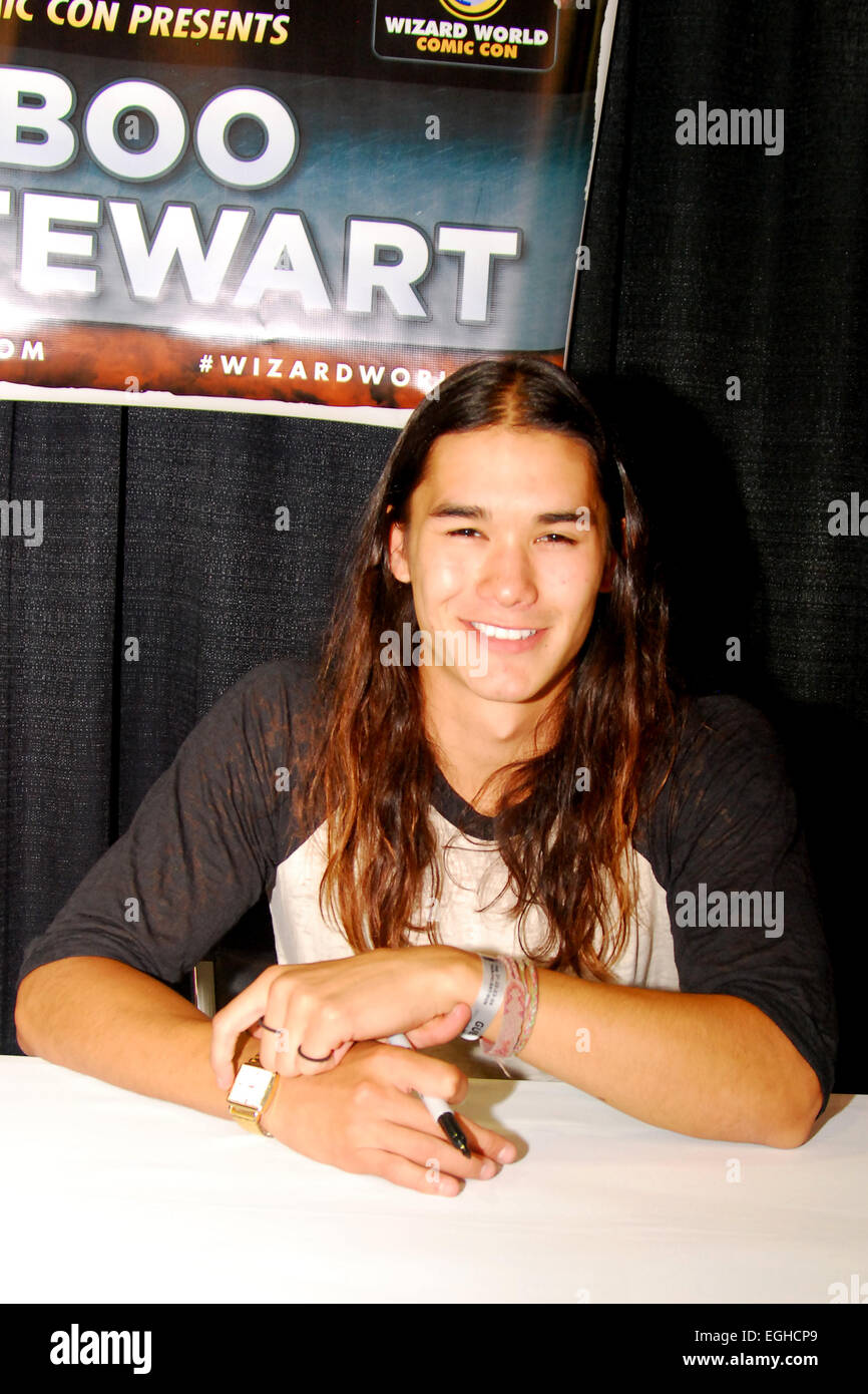 Wizard World Chicago Comic Con 2014 Day 2 Featuring: BooBoo Stewart Where: Rosemont, Illinois, United States When: 22 Aug 2014 Stock Photo