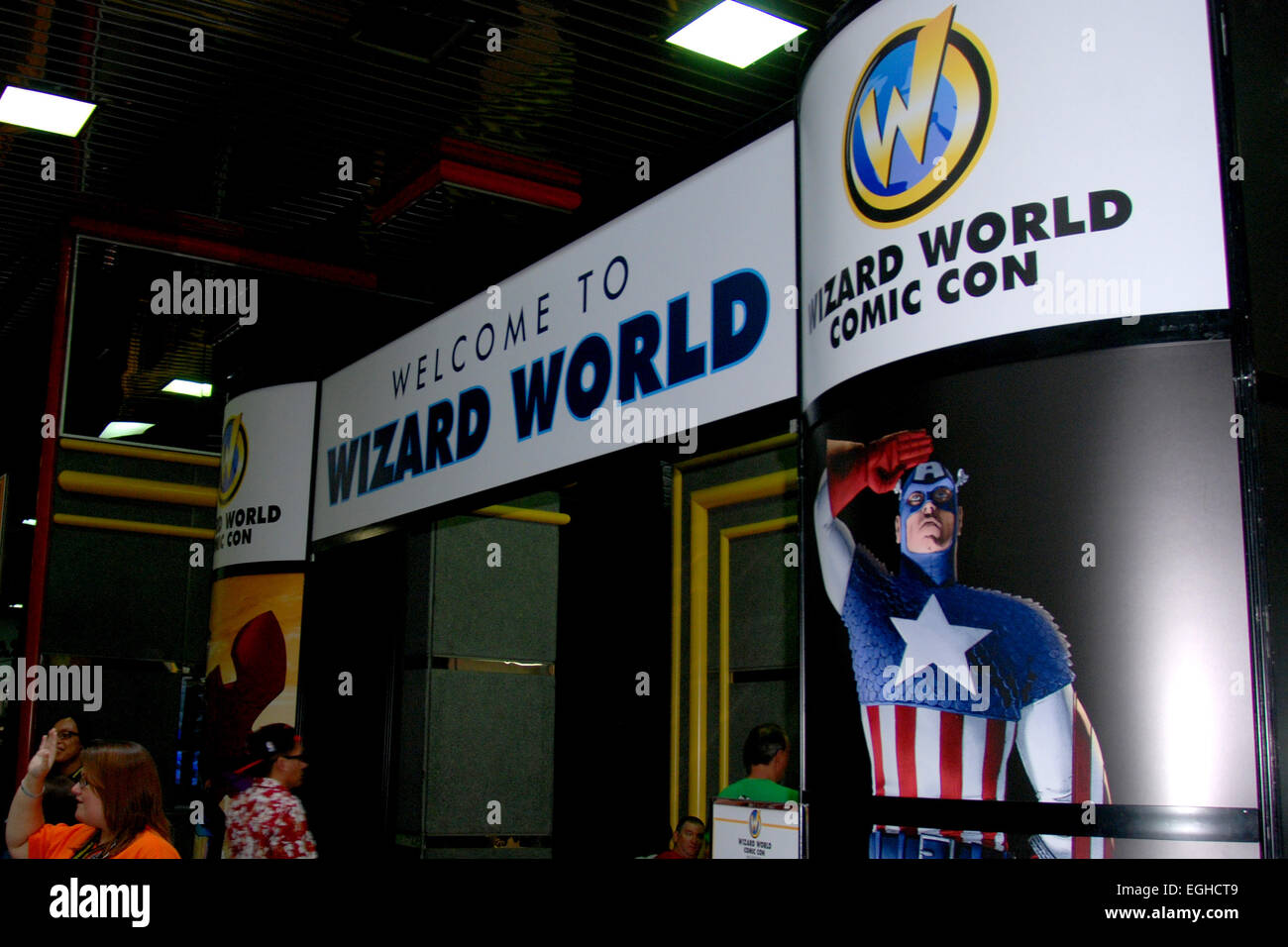 Wizard World Chicago Comic Con 2014 Day 2 Featuring: Atmosphere Where: Rosemont, Illinois, United States When: 22 Aug 2014 Stock Photo