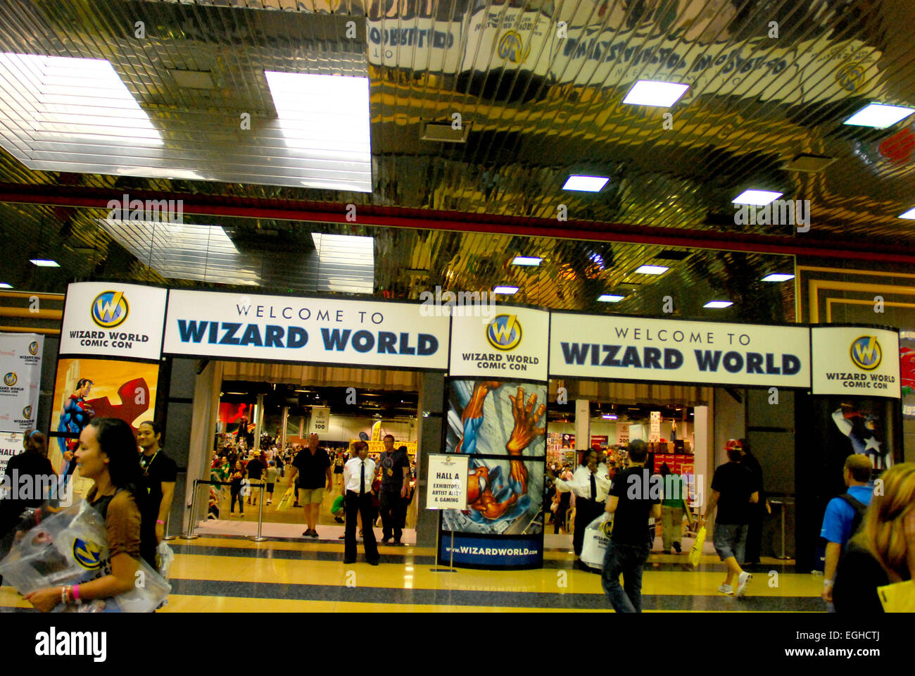 Wizard World Chicago Comic Con 2014 Day 2 Featuring: Atmosphere Where: Rosemont, Illinois, United States When: 22 Aug 2014 Stock Photo