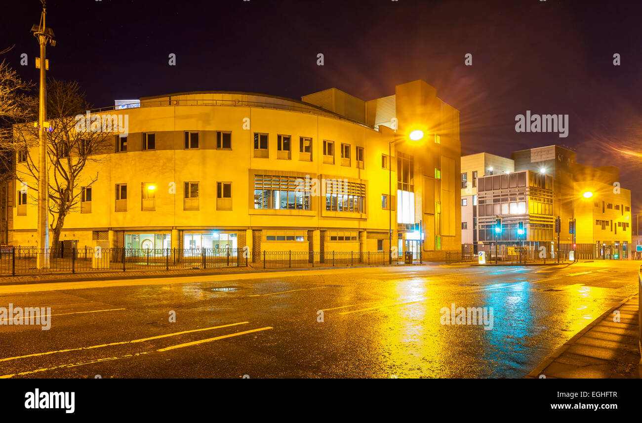 Northampton New College Buildings in Lower Mounts Northampton Stock