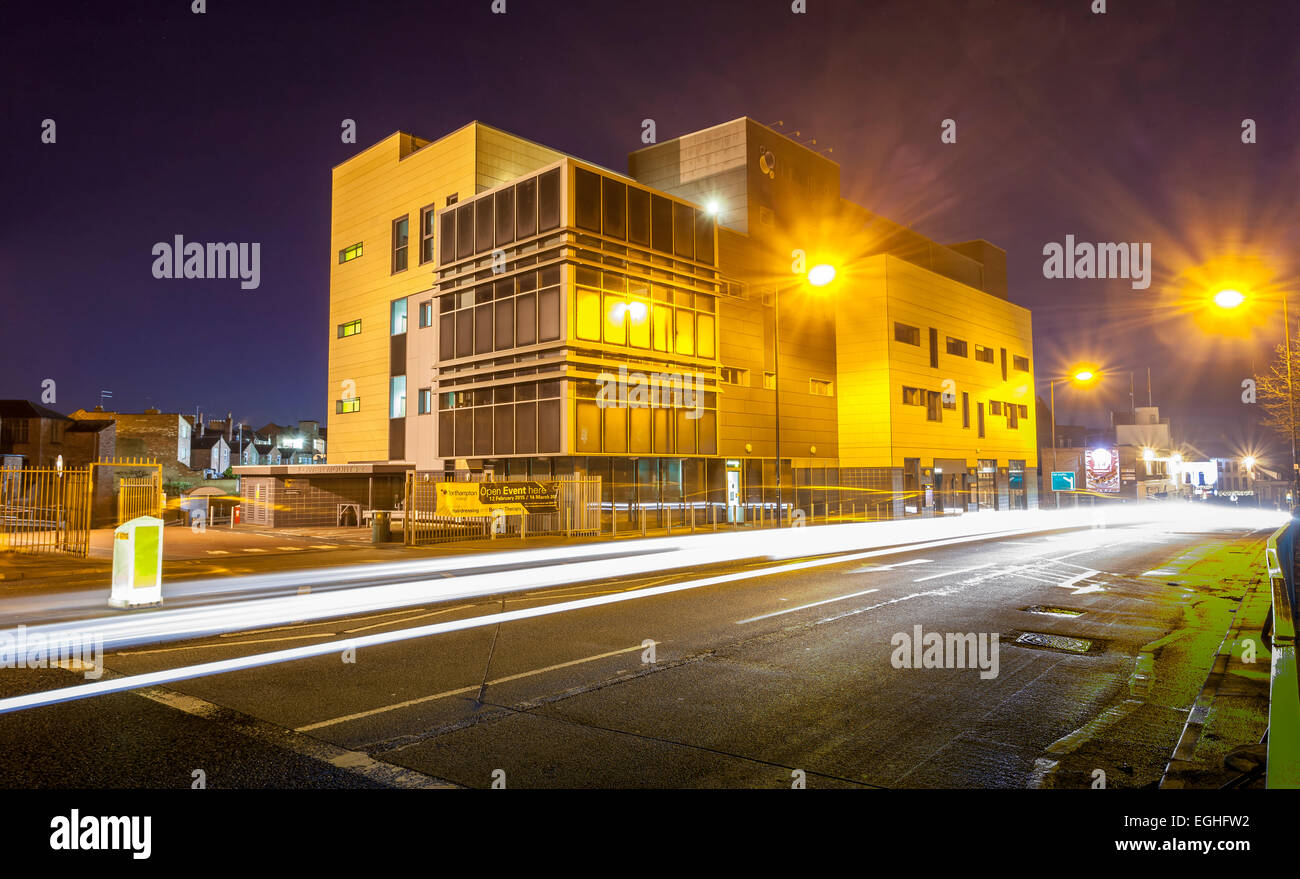 Northampton New College Buildings in Lower Mounts Northampton Stock