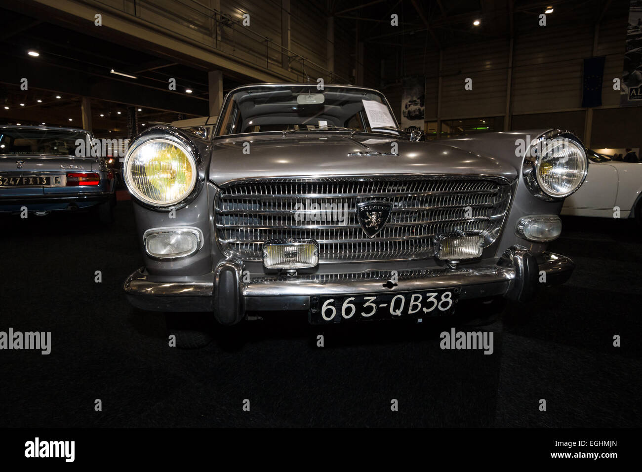 Large family car Peugeot 404, styled by Pininfarina. Stock Photo