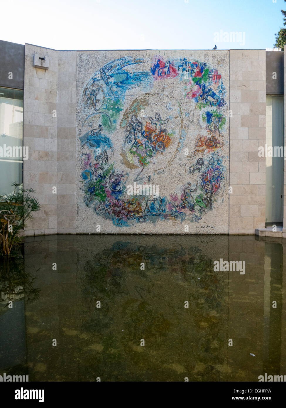 The Chagall museum in Nice Alpes-Maritimes, France Stock Photo