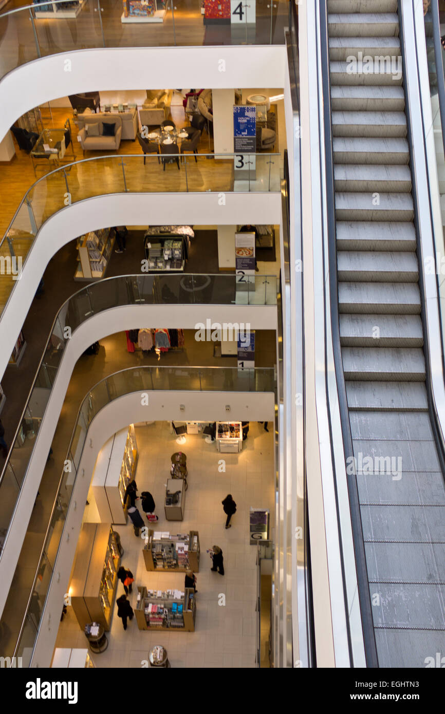 John Lewis's very popular Largest Store in Oxford Street,London selling
