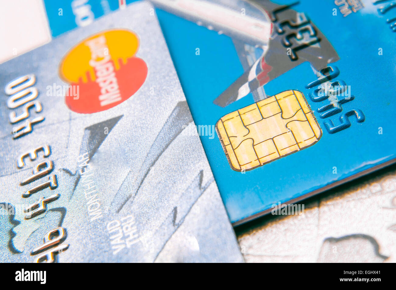 Credit cards in row hi-res stock photography and images - Alamy