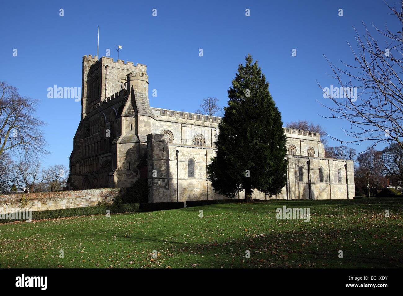 Dunstable Priory, Bedfordshire Stock Photo Alamy
