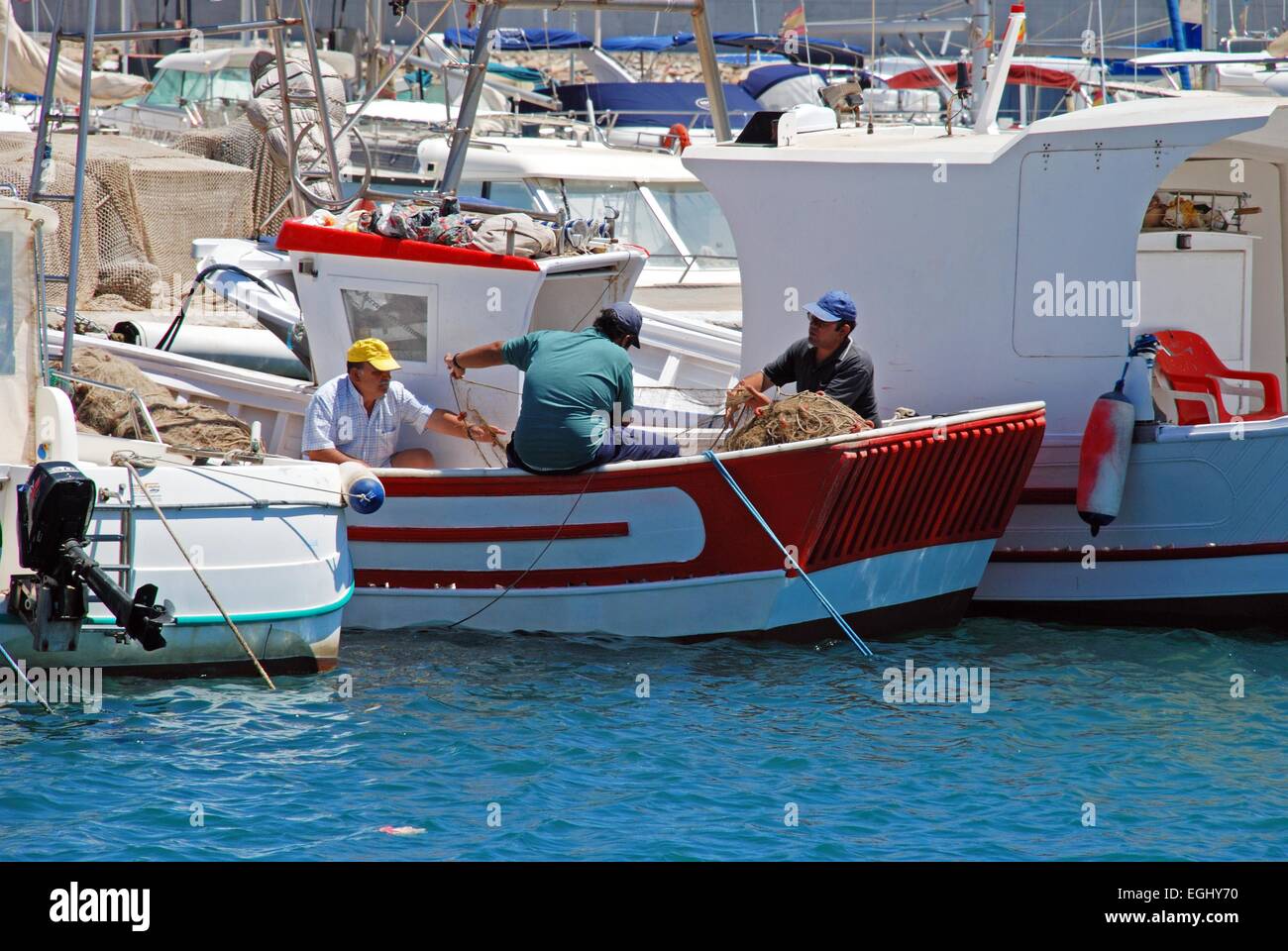 Spanish fisherman hires stock photography and images Alamy