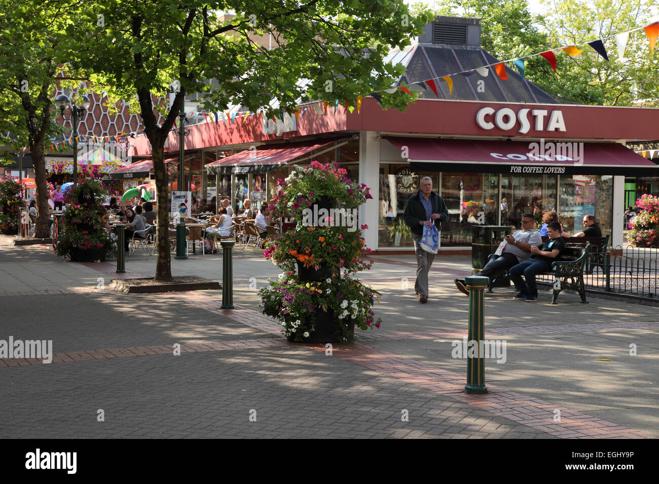 Mell Square, Solihull, shopping centre Stock Photo Alamy