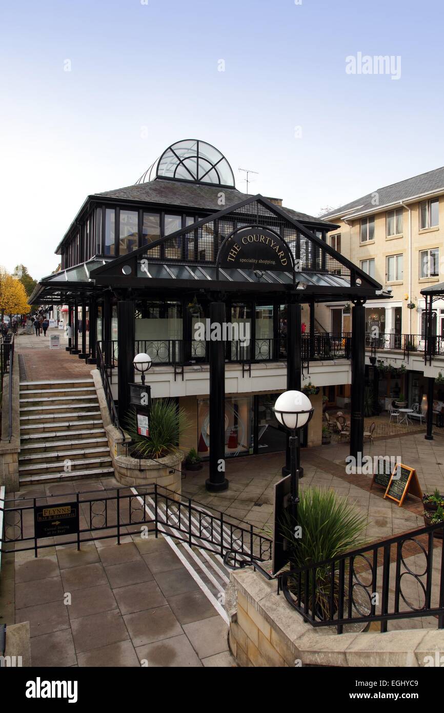Shopping in Montpellier, Cheltenham Stock Photo Alamy