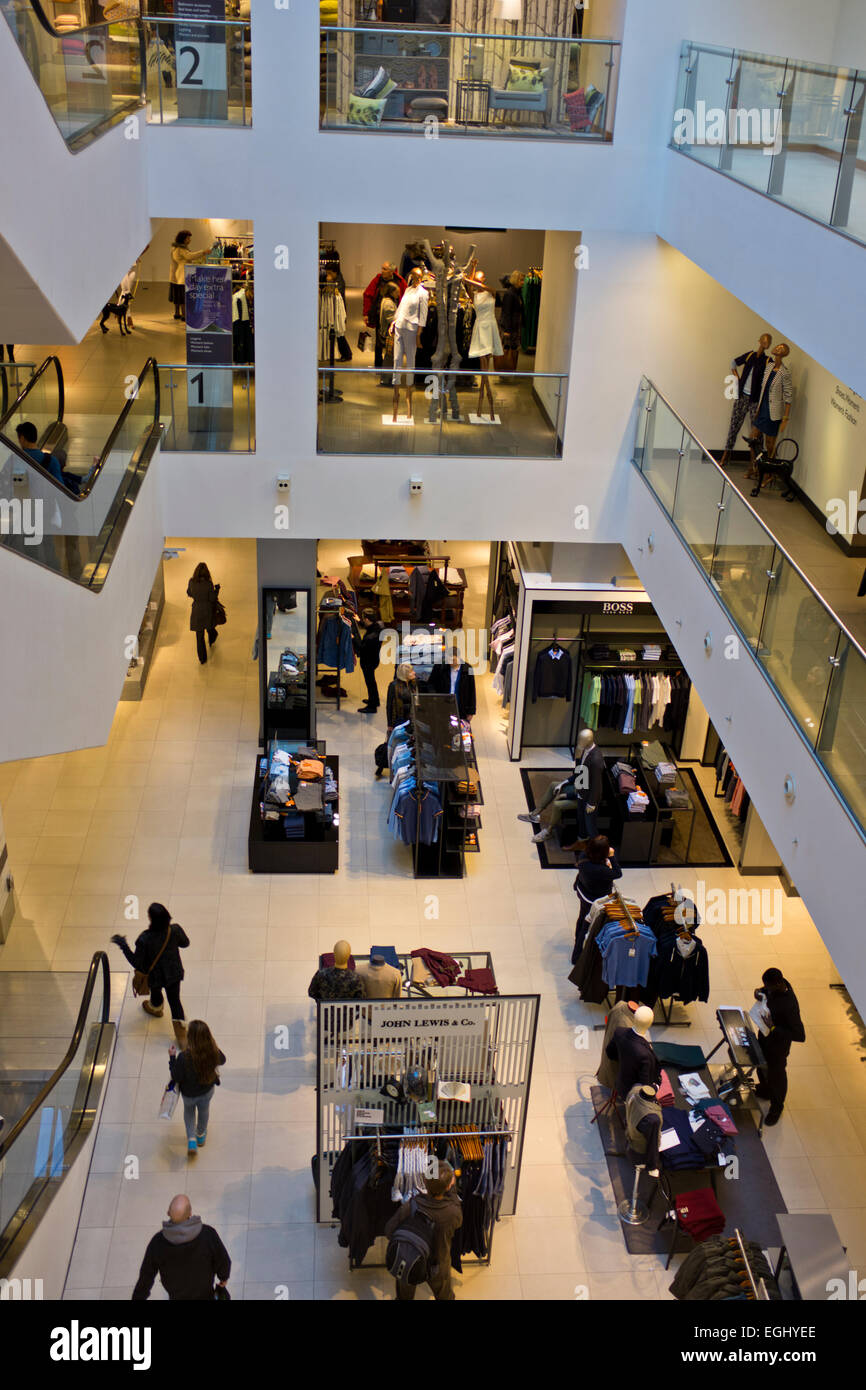 John Lewis's very popular Largest Store in Oxford Street,London selling