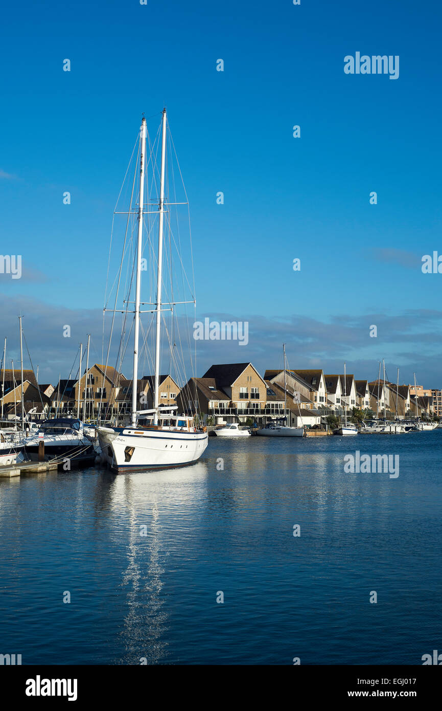 Port Solent Marina on the UK south coast in Hampshire Stock Photo Alamy
