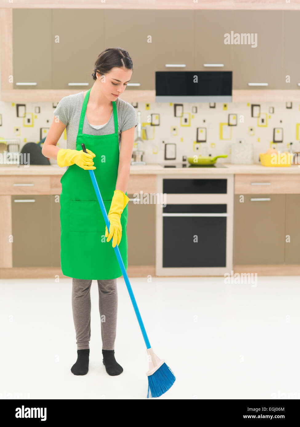 Sweep The Kitchen Floor
