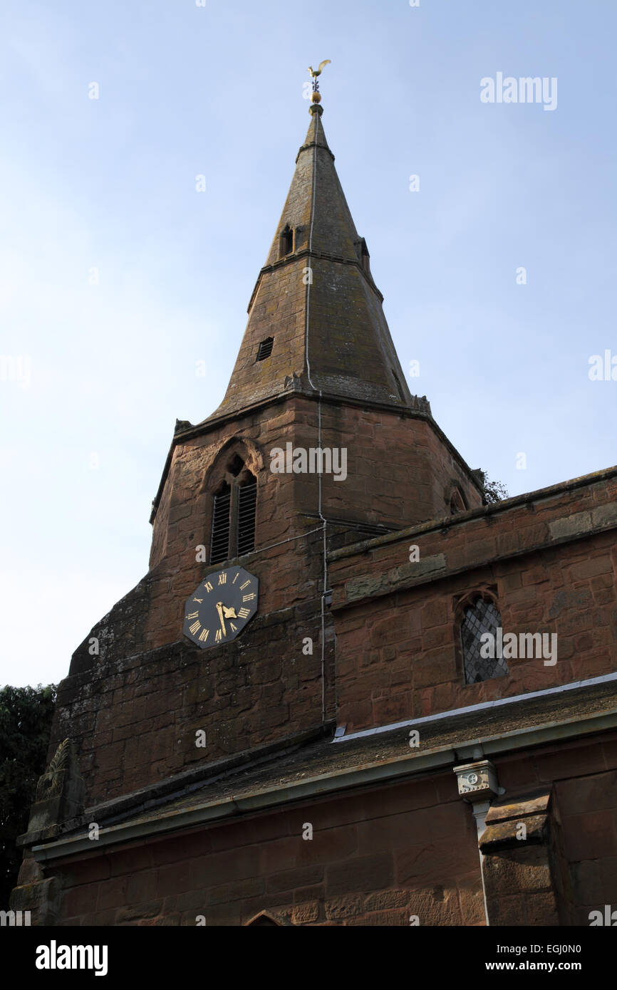 St Nicholas Church Kenilworth Stock Photo Alamy