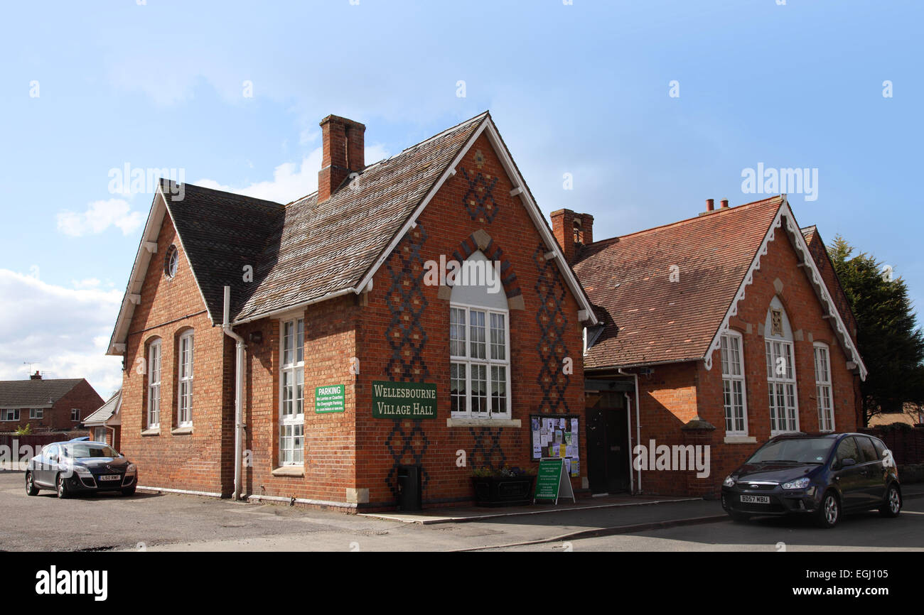 The village hall at Wellesbourne, Warwickshire Stock Photo Alamy