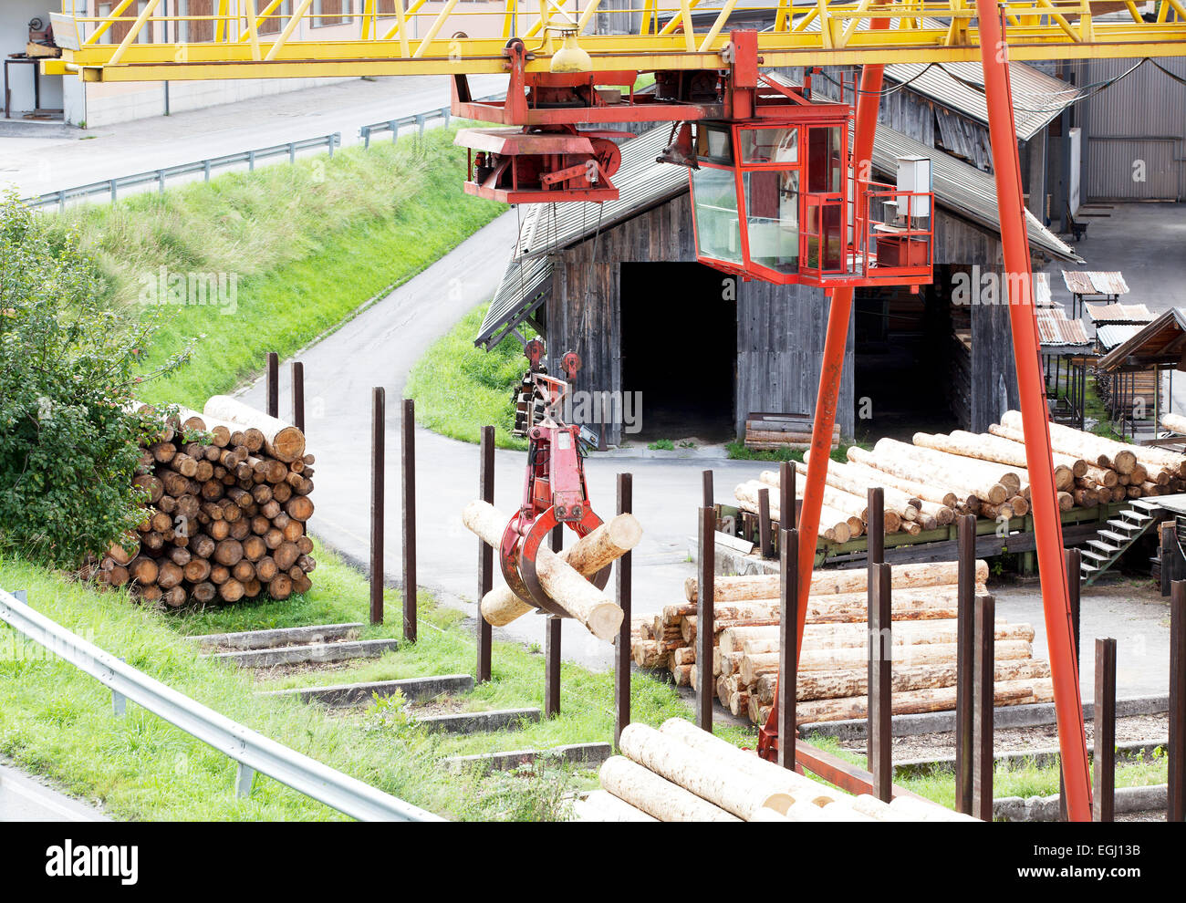 Wood Industry Stock Photo