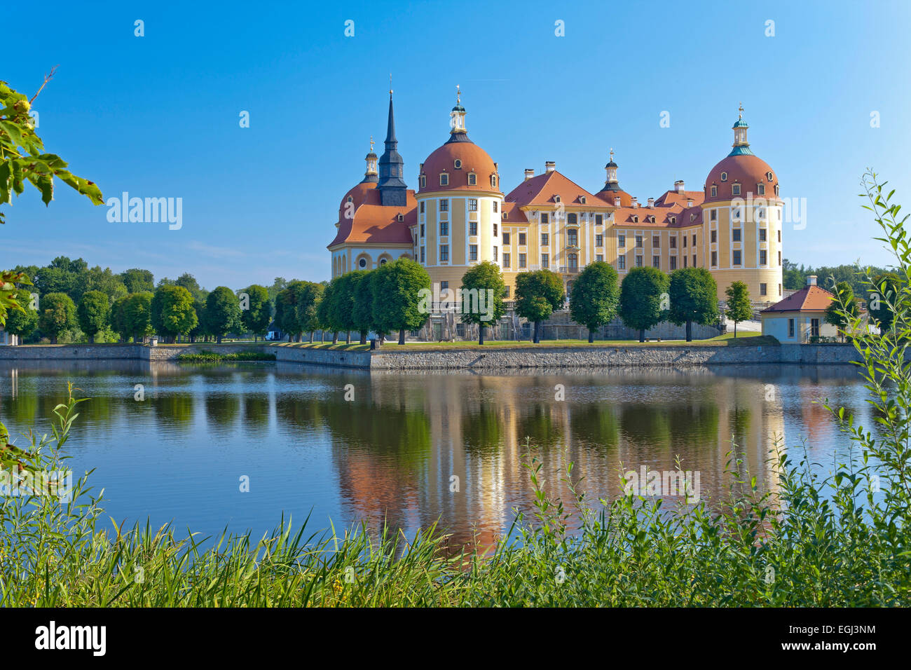 Europa, Deutschland, Sachsen, Moritzburg Stock Photo